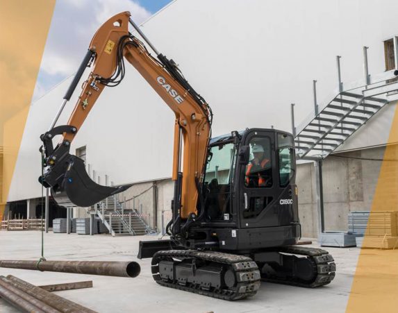Case minikaivukone CX60C maarakennustöihin, Case construction, maarakennus, maarakennuskoneet, kaivukoneet, kaivinkoneet, minikaivukoneet, konevuokraus, konemyynti, konevuokraamo, Rentti
