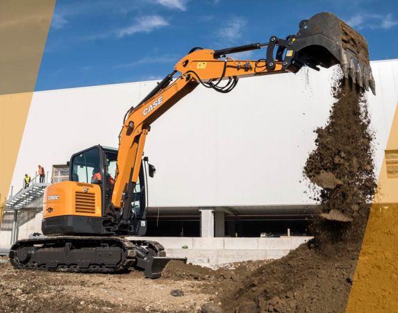 Case minikaivukone CX60C maarakennustöihin, Case construction, maarakennus, maarakennuskoneet, kaivukoneet, kaivinkoneet, minikaivukoneet, konevuokraus, konemyynti, konevuokraamo, Rentti